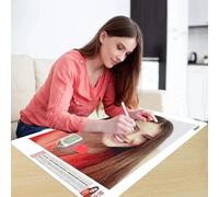 Rainsar ¡Crea tu propia obra maestra! Kit de Pintura de Diamantes Personalizada 5D DIY, Decoración para el Hogar y Arte de Pared - ¡Una Experiencia Única de Brillantez! (Diamante Redondo, 30x40cm)