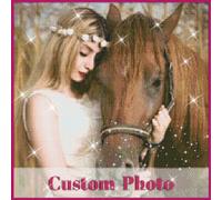 Rainsar Diamond Painting Personalizado, Kit DIY Bordado Diamante 5D Completos, Crea Tu Propia Obra de Arte con Diamantes, Pintura Diamante Foto Personalizada para Decoración Regalo, 40x60cm