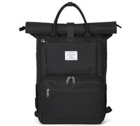 RAINSMORE Mochila Hombre Mujer Mochila Ordenador Portatil 15.6 Pulgadas Mochila Roll Top Impermeable Mochila Viaje Backpack para Casual Trabajo Senderismo