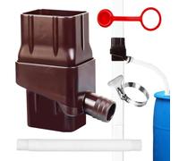 Rainwater Collection System, Rain Barrel Diverter Kit, Downspout Valve