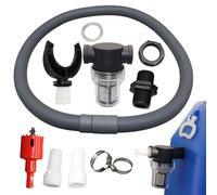 Rainwater Diverter Kit - 19.69inch Water Butt Filler, Portable Rainwater CollectorSystem for Outdoor, PVC Water Collection System | Heavy Duty Avoid Clogging Easily Connects Your Existing Rain Barrel