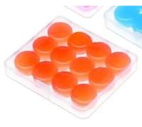 Rainway 18 pares de tapones de silicona para los oídos para dormir, reutilizables, suaves tapones para los oídos, tapones moldeables para la noche, para dormir, estudiar, viajar y nadar