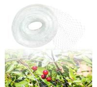 Rainway Red de balcón para gatos, 3 x 10 m, de nailon reforzado, red de protección para pájaros y red para palomas, para balcón, 2,5 cm de ancho de malla, color blanco, sin accesorios, red antipalomas