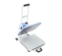 RainWeel Máquina de prensado en caliente 15 x 15 en máquina de prensa de calor prensa de transferencia 1600 W 220 V prensa caliente pantalla digital 0-200 ℃ 0-999s