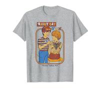 Rainy Day Fun Tattoos Sarcastic Retro Funny Adult Humor Camiseta, Hombre, Gris Jaspeado, S