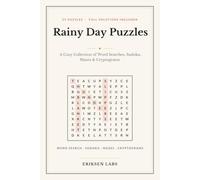 Rainy Day Puzzles: A Cozy Collection of Word Searches, Sudoku, Mazes & Cryptograms (PuzzleBindery Studio)