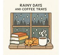 Rainy Days and Coffee Trays: A Cozy Bold and Easy Coloring Book of Simple Indoor Setups, Stacked Books, and Puffy Blankets | Large Print & Minimalist ... (The Cozy Corner: Bold & Easy Moments)