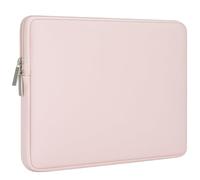RAINYEAR Funda de Piel sintética para portátil de 15,6 Pulgadas, Rosa | Funda impermeable para portátiles y Chromebooks de 15,6 pulgadas para HP, ThinkPad, Dell, Lenovo, Asus y Acer