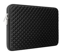 RAINYEAR Funda para Portátil Compatible con Macbook Air de 13 Pulgadas M5 M4 M3 M2 M1 Macbook Neo de 13,3 Pulgadas y Macbook Pro de 14 Pulgadas, Notebook Chromebook de 11-12,6 Pulgadas, Negro