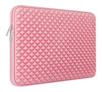 RAINYEAR Funda para Portátil Compatible con Macbook Air de 13 Pulgadas M5 M4 M3 M2 M1 Macbook Neo de 13,3 Pulgadas y Macbook Pro de 14 Pulgadas, Notebook Chromebook de 11-12,6 Pulgadas, Rosa