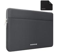 RAINYEAR Funda para portátil de 13-14 Pulgadas para Chromebook y Ultrabook, Compatible con MacBook Air de 15 Pulgadas M5 A3448 M4 A3241 M3 A3114 M2 A2941; Funda Protectora de 14 Pulgadas, Gris