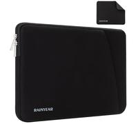 RAINYEAR Funda para portátil de 13 Pulgadas para Macbook Air 2025-2022 de 13,6 Pulgadas M4 M3 M2, Funda Simple para Macbook Pro M4 M3 M2 M1 de 14 Pulgadas, Negro
