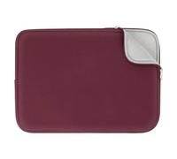 RAINYEAR Funda para Portátil de 14 Pulgadas Bolsa Acolchada con Forro Esponjoso Compatible con Macbook Air M2 M3 M4 de 15 Pulgadas, Notebook Computer Ultrabook Chromebook de 14 Pulgadas, Rojo