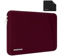 RAINYEAR Funda para portátil de 14 Pulgadas para Lenovo Thinkpad IdeaPad de 14 Pulgadas, MacBook Air 15,3 2025 2024 2023 M4 M3 M2, HP DELL Acer Chromebook de 14 Pulgadas, Mac Pro 15, Negro