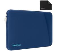 RAINYEAR Funda para Portátil de 15,6 Pulgadas Compatible con la mayoría de Ultrabooks Chromebook de 15,6 Pulgadas, Bolsa Protectora para Portátil con Bisel Ultra Delgado de 16 Pulgadas, Azul Marino