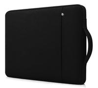 RAINYEAR Funda para Portátil de 15 Pulgadas Compatible con MacBook Pro de 15,4 Pulgadas, Surface 3/4, Nueva Funda Protectora Táctil XPS 15 con Bolsillo Frontal, Negro