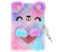 Rairsky Diario Niña Lindo A5 21.5 * 14.8 cm,160 Páginas Diario Secreto Niño,Cuaderno Niña,Registrar la Privacidad Personal,Diario Niña con Candado para Escribir y Llevar un Diario, Regalos para Niños