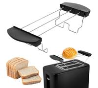 Rairsky Rejilla de Tostada de Acero Inoxidable, Soporte para Tostadora
