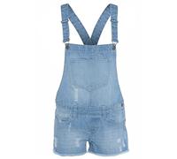 RAIS Mono corto de mezclilla para niña de 7/8, 9/10, 11/12 y 13 años, azul vaquero, 7-8 Years