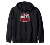 Raise Hell Dump Tea Funny Tea Party 4 de Julio Sudadera con Capucha