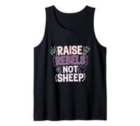 Raise Rebels Not Sheep Motivación independiente -------- Camiseta sin Mangas