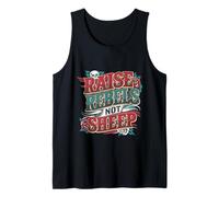 Raise Rebels Not Sheep Motivación independiente ------ Camiseta sin Mangas