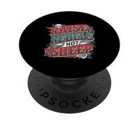 Raise Rebels Not Sheep Motivación independiente ------ PopSockets PopGrip Adhesivo