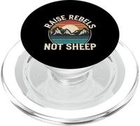Raise Rebels Not Sheep Motivación independiente |-- PopSockets PopGrip para MagSafe