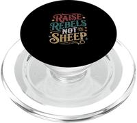 Raise Rebels Not Sheep Motivación Independiente - PopSockets PopGrip para MagSafe
