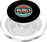 Raise Rebels Not Sheep Motivación independiente |---- PopSockets PopGrip para MagSafe