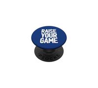Raise Your Game - Inspo Motivacional Inspirador para el Gimnasio PopSockets PopGrip Adhesivo