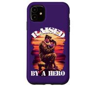 Raised by a Hero Military Father and Daughter Military Kids Carcasa para iPhone 11