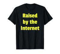 Raised by The Internet Funny Gen Z Tees Mugs and Decor Camiseta