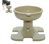 Raised Cat Bowl, Elevated Cat Dish, Adjustable Cat Food Bowl, Non-Tip Cat Bowl, Anti-Slip Pet Dish, Cat Bowl For Neck Protection, Elevated Dog Bowl, Adjustable Height Pet Bowl
