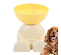 Raised Cat Bowl, Elevated Cat Feeding Bowls with Stand, Raised Food Feeding Dish For Pet | Non-Slip Pet Feeder | For Kitchen Vacation Apartment Indoor Outdoor Home Travel Balconys