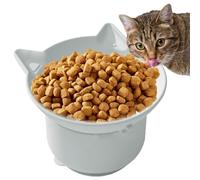 Raised Cat Dish, Tilted Elevated Pet Bowl, Anti Vomiting Pet Water Bowl, Elevated Food and Water Bowls, Silicone Raised Pet Dish, Pet Water Dish for Small Dogs, Tilted Cat Food Bowl, Elevated Pet Feed