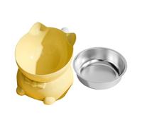 Raised Cat Food Bowls - Tilt Anti Vomiting Feeding | Elevated Water Holder