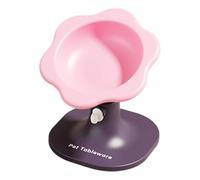 Raised Dog Feeder, Elevated Pet Dish Bowl with Stand Anti Slip Lifted Dog Feeding Station Comfortable Food Water Bowl Set for Indoor Outdoor Use, for Living Room Balcony Apartment Camping