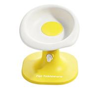 Raised Dog Feeder - PP 16.7x16.7x17.8cm | Elevated Pet Bowl with Stand | Lifted Food Water Feeder For Dogs Cats Ergonomic Raised Bowl For Comfortable Feeding Home Travel Kitchen Use