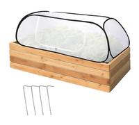 Raised Garden Bed Cover, FrostProtection Freeze Cage 115 x 55 x 45 cm, para | Raised Garden Bed Cover, FrostProtection Freeze Cage 115 x 55 x 45 cm, Vegetables And Flowers, Perfect For Winter Outdoor