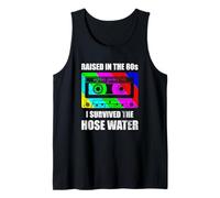 Raised in The 80s Cassette Tape Funny Retro Camiseta sin Mangas