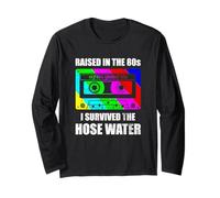 Raised in The 80s Cassette Tape Funny Retro Manga Larga