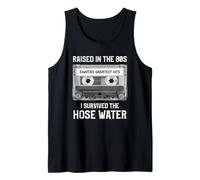 Raised in The 80s. Hose Water. Cassette Tape Funny Retro Camiseta sin Mangas
