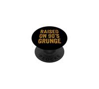 Raised On 90s Grunge Vintage Alternative Rock Design PopSockets PopGrip Adhesivo