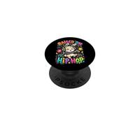 Raised On Hip Hop - Conejito Divertido Lindo música Hip Hop PopSockets PopGrip Adhesivo