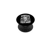 Raised On Hip Hop - Conejo Divertido Conejo Música Fresca Hip Hop PopSockets PopGrip Adhesivo