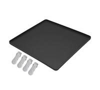 Raised Pad Tray, perrito de inodoro mate Holder, 23,62 x 23,62 pulgadas para perros Training Pee Pad Frame with Anti Leak Design, Hygiene Base, Pet Toilet System with Secure Fit, Home Accessory for