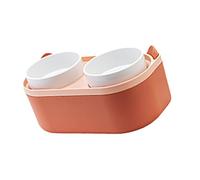 Raised Puppy Bowls - Feeder Dish Dog Accessories ¦ Pet Feeding Station for Puppies Dogs and Kittens, Cat Bowl with Storage, Pet Supplies, Cat Feeder for Indoor Outdoor Feeding Kitten Bowls