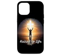 Raised to Life - Christian Faith Church Baptism Romans 6:4 Carcasa para iPhone 12/12 Pro