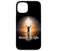 Raised to Life - Christian Faith Church Baptism Romans 6:4 Carcasa para iPhone 13